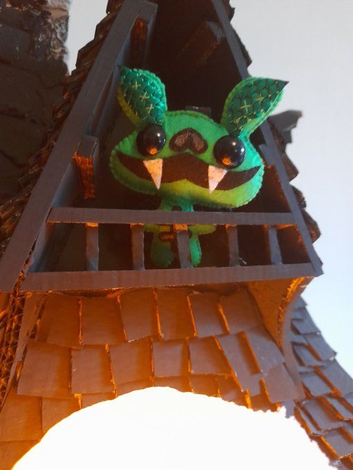 P'tit TOTEM " P'tit-Drac " Porte-clef décoration 