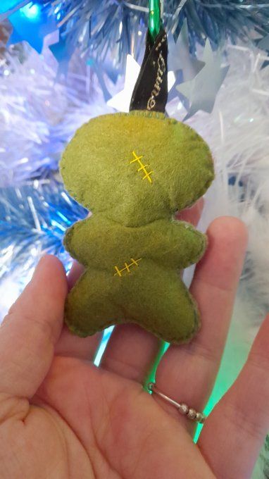 Poupée Vaudoo Cœur reggea porte clef