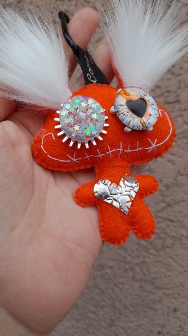 Le P'tit TOTEM de l'amour fluffy Orange Mega Sensoriel 