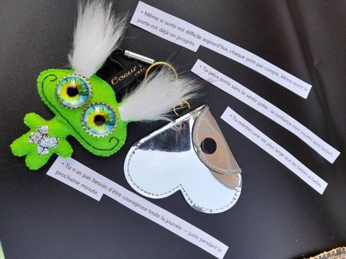 P'tit TOTEM du "Réconfort" avec porte-messages