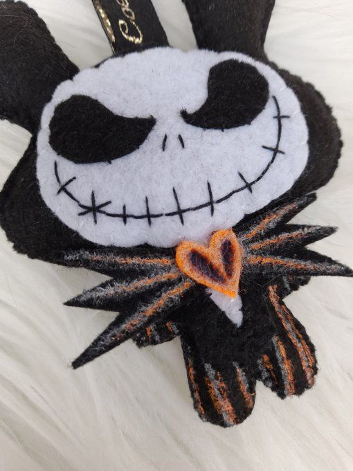 P'tit TOTEM "jack Skellington halloween" Porte-clef décoratif 