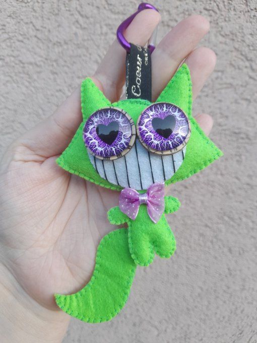 Chat-totem "Félin pour l'autre" nœuds Pap'