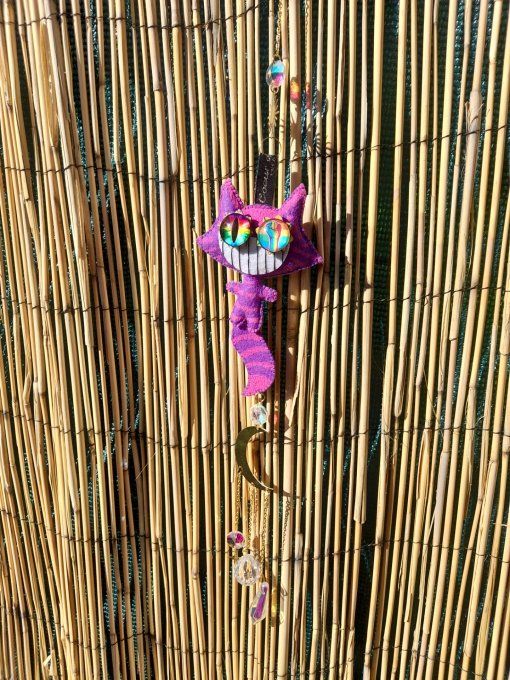 Chat-totem "Suncatcher" Luttes et amours LGBTQIA+