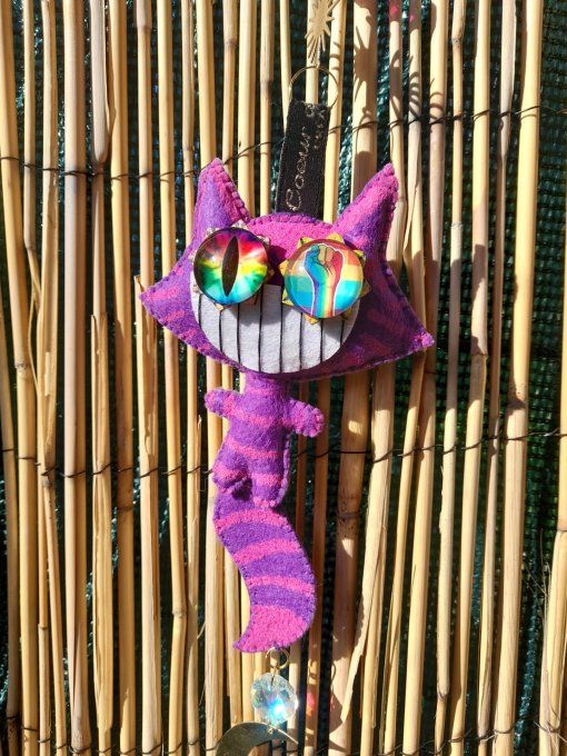 Chat-totem "Suncatcher" Luttes et amours LGBTQIA+