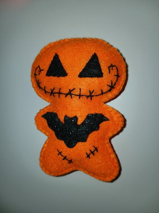 Magnet poupee halloween 