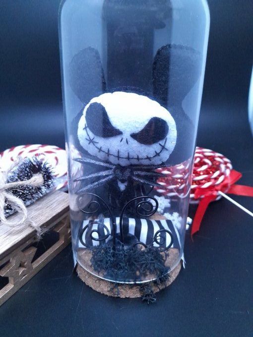 Cloche en verre "Jack-TOTEM"